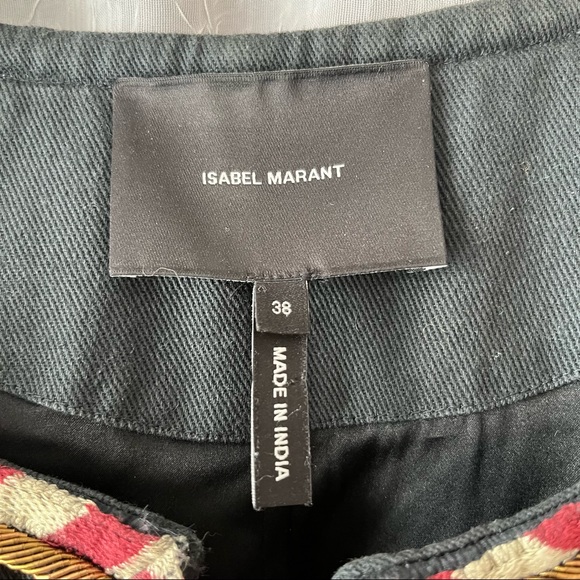 Isabel Marant Embroidered Box Jacket - Picture 9 of 12